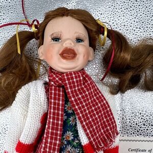 Ashley Belle Collection Ruby‎ Doll Limited Edition Porcelain Collectible
